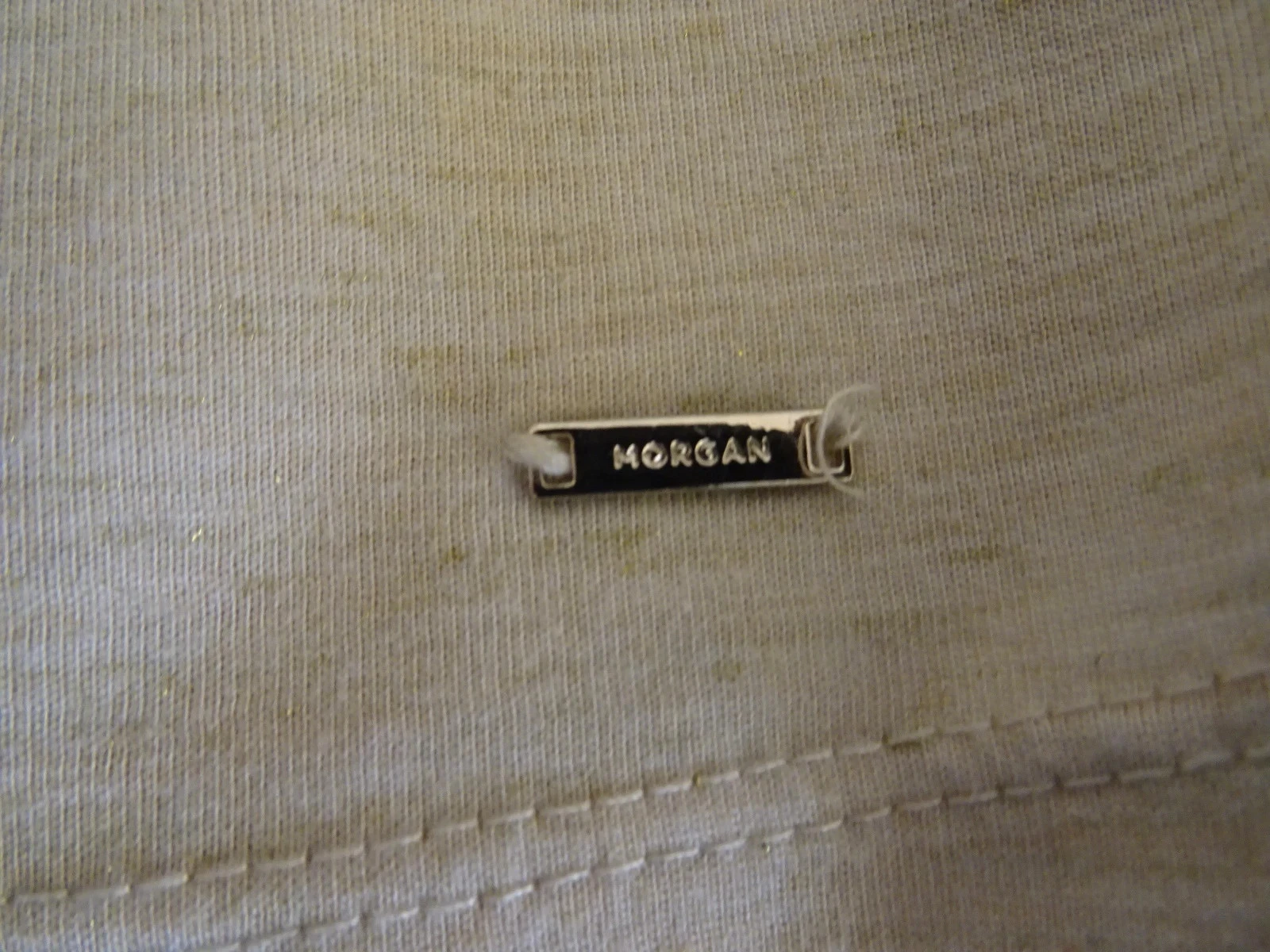 Camiseta con mangas beige MOrgan talla M – photo 7